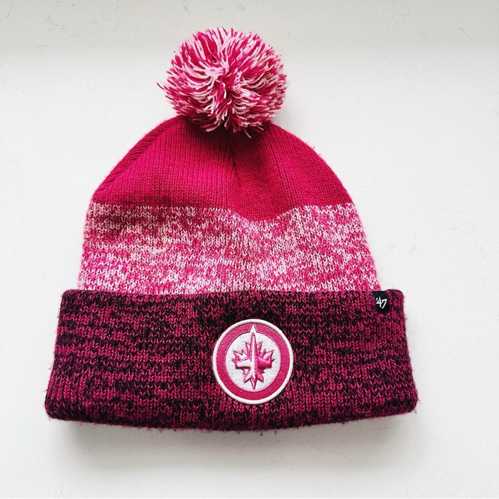 NHL Winnipeg Jets Tuque Pink Women